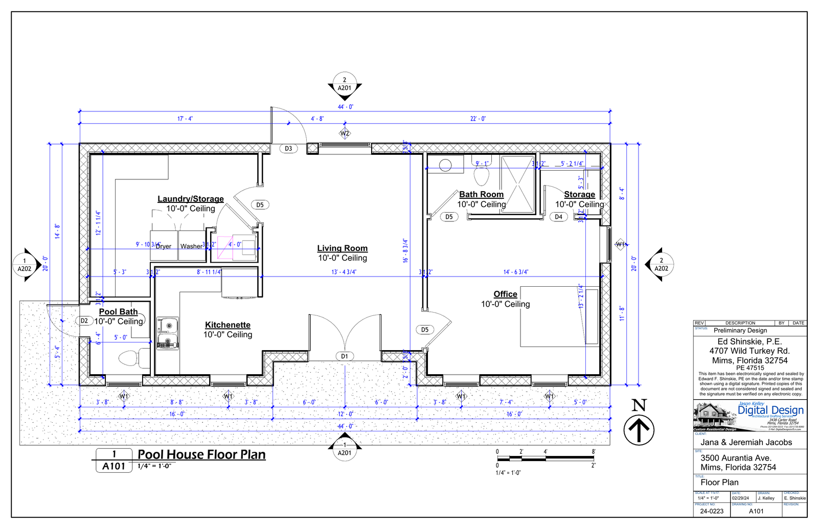 Jacobs Residence Floor Plan